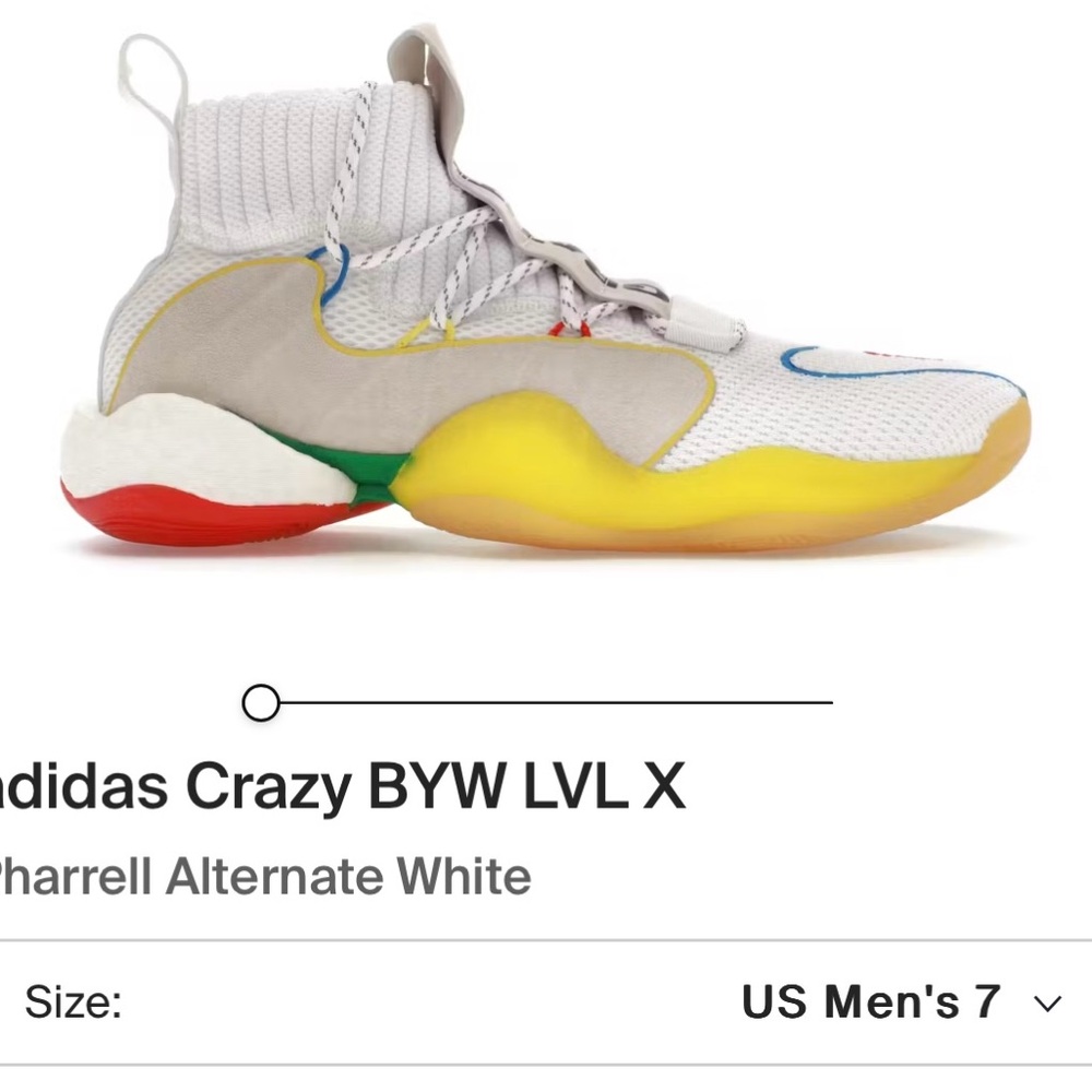 Adidas Hu Crazy BYW LVL X Sneakers X Pharrell